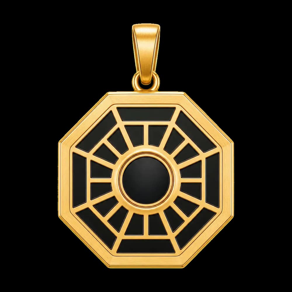 Bagua Balance Pendant transparent design preview image