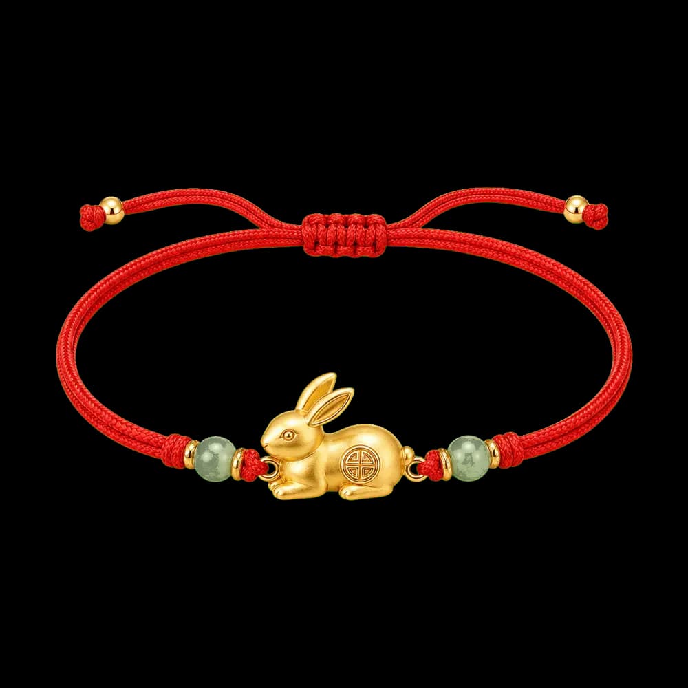 Zodiac Rabbit Family Bracelet transparent design preview image