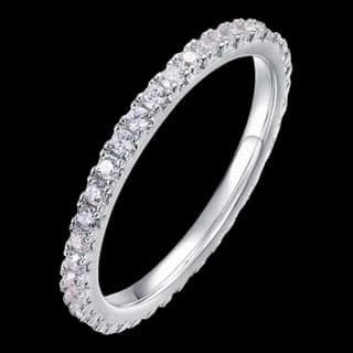 S925 Sterling Silver Zircon Ring