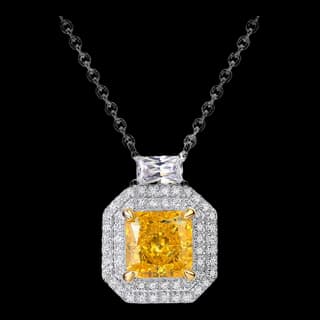 S925 Sterling Silver High-Carbon Diamond Necklace Collection