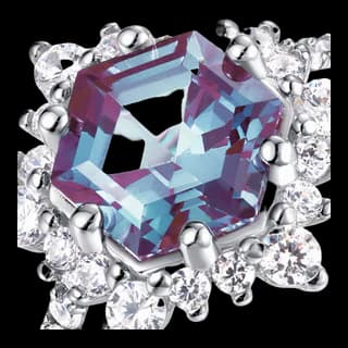 S925 Sterling Silver Alexandrite Ring