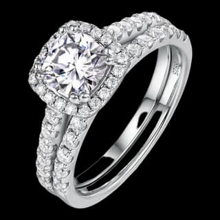 S925 Sterling Silver Moissanite Ring