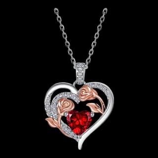 S925 Sterling Silver Gemstone Necklace Collection
