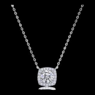 S925 Sterling Silver Lab-Grown Diamond Necklace