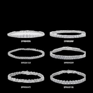 S925 Sterling Silver Lab-Grown Diamond Bracelet