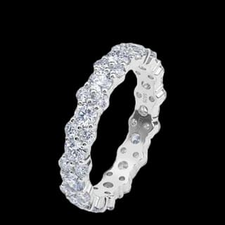 S925 Sterling Silver Lab-Grown Diamond Ring