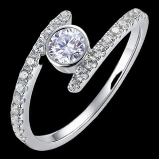 S925 Sterling Silver Moissanite Ring