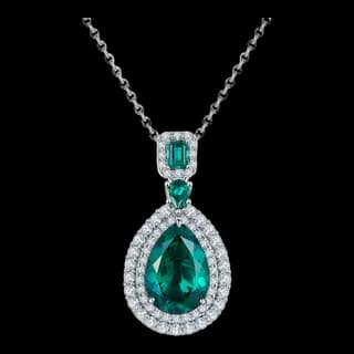 S925 Sterling Silver Gemstone Necklace Collection
