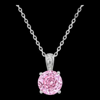S925 Sterling Silver High-Carbon Diamond Necklace Collection