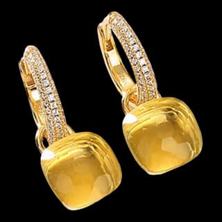 S925 Sterling Silver Gemstone Earrings Collection