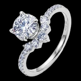 S925 Sterling Silver Lab-Grown Diamond Ring
