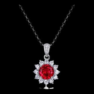S925 Sterling Silver Gemstone Necklace Collection