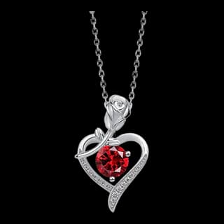 S925 Sterling Silver Gemstone Necklace Collection
