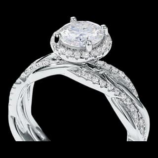 S925 Sterling Silver Moissanite Ring