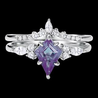 S925 Sterling Silver Alexandrite Ring