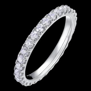S925 Sterling Silver Moissanite Ring