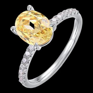 S925 Sterling Silver Zircon Ring